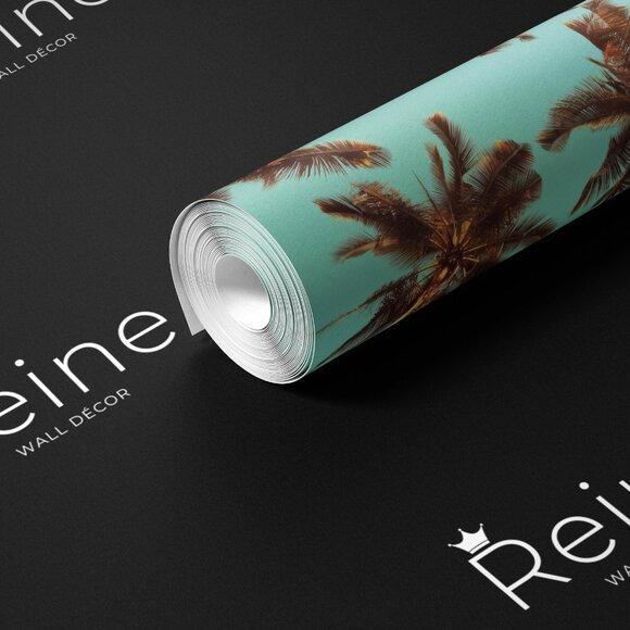 Coconut Palm Trees Wallpaper - Picture 2 of 9